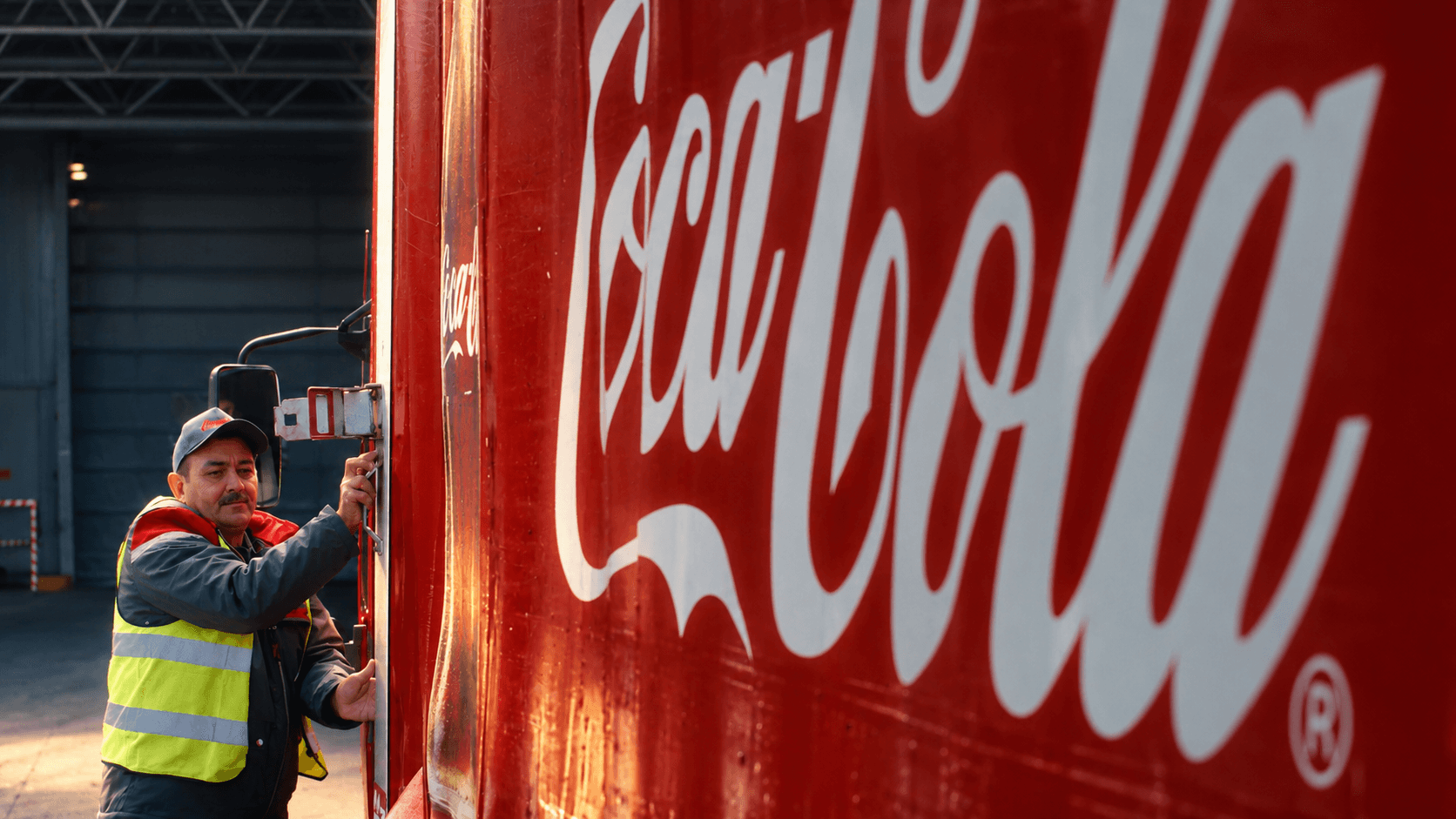 Coca-Cola kino kadrı — baba portreti